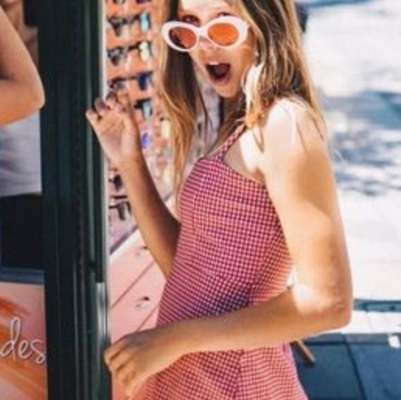 Brandy Melville Dresses Brandy Melville John Galt Red Gingham Dress